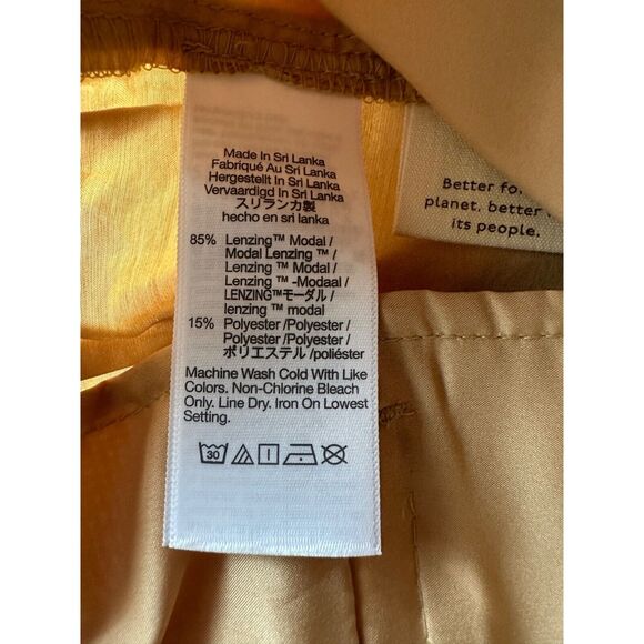 Madewell The Tailored Tapered Preppy Academia Pant in Softdrape Beige NWT 12 - Picture 6 of 7